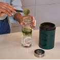 thumbnail image 4 of AG1 Shaker Bottle – 16 oz BPA-Free Bottle with Leak-Resistant Stainless Steel Lid – Mixes AG1 Greens Powder Smoothly – Easy to Clean, Travel-Ready, 4 of 5