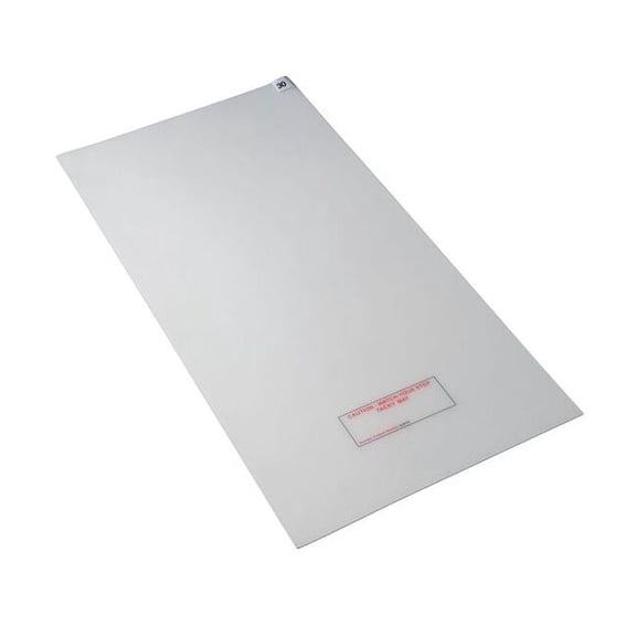Condor Tacky Mat,Clear,36 x 36 In,PK4 6GRC8