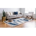 thumbnail image 3 of Rugs.com Athena Shag Collection Rug – 2' 2 x 3' Blue Shag Rug Perfect For Entryways, Kitchens, Breakfast Nooks, Accent Pieces, 3 of 9