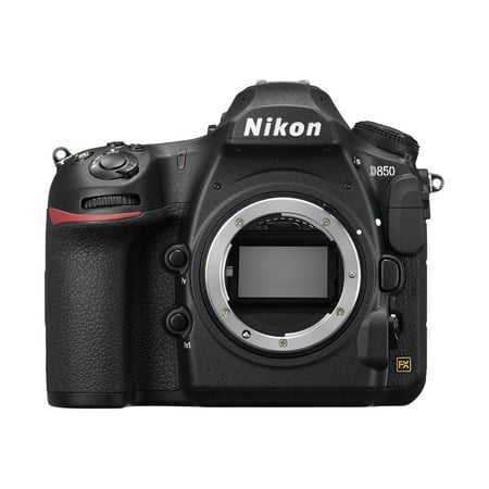 Nikon D850 - Digital camera - SLR - 45.7 MP - Full Frame - 4K / 30 fps - body only - Wi-Fi, Bluetooth - black