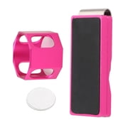 harayaa Pool Cue Chalk Holder Aluminum Practical Tool Portable Chalk Case Chalk Carrying Pink