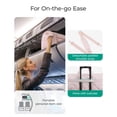 thumbnail image 6 of BAGSMART Garment Bags for Travel for Women, Convertible Garment Duffel Bag Suit Bag, 2 in 1 Puffy Garment Bags for Hanging Clothes, Carry on Travel Duffle Bag Combo with Shoe Compartment, Camel, 6 of 8