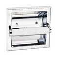 thumbnail image 1 of Design House 533125 Millbridge Recessed Toilet Paper Holder, Polished Chrome Finish, 1 of 9