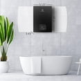 thumbnail image 6 of Airthereal Electric Tankless Water Heater 18kW, 240Volts - Endless On-Demand Hot Water - Self Modulates to Save Energy Use - Small Enough to Install Anywhere - for 2 Showers, Evening Tide series, 6 of 8