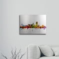 thumbnail image 3 of Trademark Fine Art 'San Francisco City Skyline' Brushed Aluminum Wall Art Art by Michael Tompsett, 3 of 4