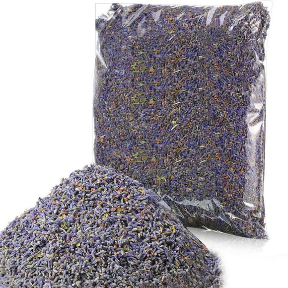 Estbridg Natural Fragrant Lavender 100g Dried Lavender Bulk Dry Lavender Buds Fragrant Lavender Flower Buds for DIY Wedding Gift Crafts Home Fragrance Sachets