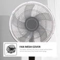 thumbnail image 2 of 3Pcs Guard Cover for Fan Floor Fan Table Fan Wall Fan Net Mesh Fan Cover Summer Washable Safety Fan Protection Black 16inch, 2 of 6
