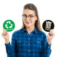 thumbnail image 5 of Assured Signs Recycle Sticker for Trash Can | 5 by 5" | 2 Pack | Green & Black Vinyl - Ideal Recycling Stickers For Bin, 5 of 9