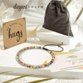 thumbnail image 7 of Inspirational Gifts Bracelets for Women Healing Natural King Stone Bracelets - Get Well Soon Gifts for Women Sister Friend Bestie - Hugs Bracelet, 7 of 7