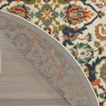 thumbnail image 3 of Nourison Allur Bohemian Ivory Multicolor 4' x round Area Rug (4 Round), 3 of 8