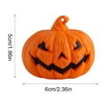 thumbnail image 3 of Mini Handheld LED Jack O Lantern Light, Battery Operated Halloween Pumpkin Lamp, Portable Decor for Mantel, Party, Tabletop, Indoor Home, Trick or Treat & Holiday Accent, A, 3 of 7
