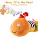 thumbnail image 2 of Baby Musical Caterpillar Juguete de peluche suave para educación preescolar Textura sensorial interactiva Arrugas y sonajero Juguete de desarrollo 3-6 6-12 meses TUNC Sencillez, 2 of 5