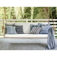 thumbnail image 4 of Dash & Albert Rugby Stripe Handwoven Indoor/Outdoor Rug, 3' x 5', Denim, 4 of 7