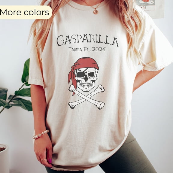 Gasparilla Shirt: Tampa Bay Pirate Festival 2024, F5116 All Size S-5Xl