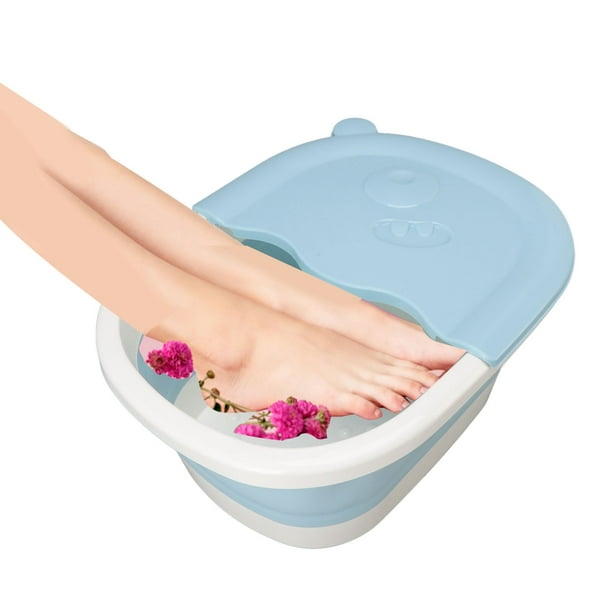 bassin pliable en plastique pour les pieds, lavage des pieds, seau