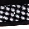 thumbnail image 3 of Car-Grand Bling Rhinestone Diamond car floor mats shining carpet sparkly glitter crytal with anti-slip heel waterproof universal fit cute girl women 4pcs Black silver, 3 of 9