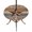Gray, variant on Round Outdoor Tablecloth with Umbrella Hole and Zipper, Western Texas Star Retro Tablecloth with Elastic Waterproof, Vintage Farmhouse Green Brown Wooden Patio Table Covers for 36" - 44" Pool Tables