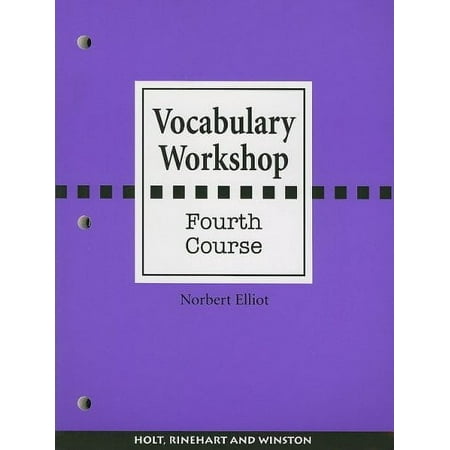 Vocabulary Workshop: Fourth Course