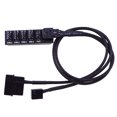 thumbnail image 3 of Mobutofu 1Pcs Pwm 5 Pin Male Cable Power Supply Cable For Computer Fans Server 15.7x2.3x0.7In, 3 of 8