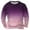 Purple, variant on ohmzyzo Mens Long Sleeve Sweatshirts Casual Gradient Color Loose Pullover Tops Fall Fashion Graphic Athletic Shirts Army Green L