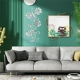 thumbnail image 4 of Wall Décor Acrylic Roses Sticker Set for DIY Wall Art Home Removable Wall Decorations Ideal for Living Room Bedroom Bathroom, 4 of 5