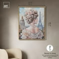 thumbnail image 5 of Rococo Flowers II Canvas Glamorous Feminine Wall Art by Art Remedy, Gold Frame, 36" x 45", 5 of 7