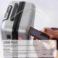 thumbnail image 4 of Air Canada Magnum Carry-On Hardside Luggage: 20 Inch Carry On Spinner Suitcase with USB Charger, 4 of 9