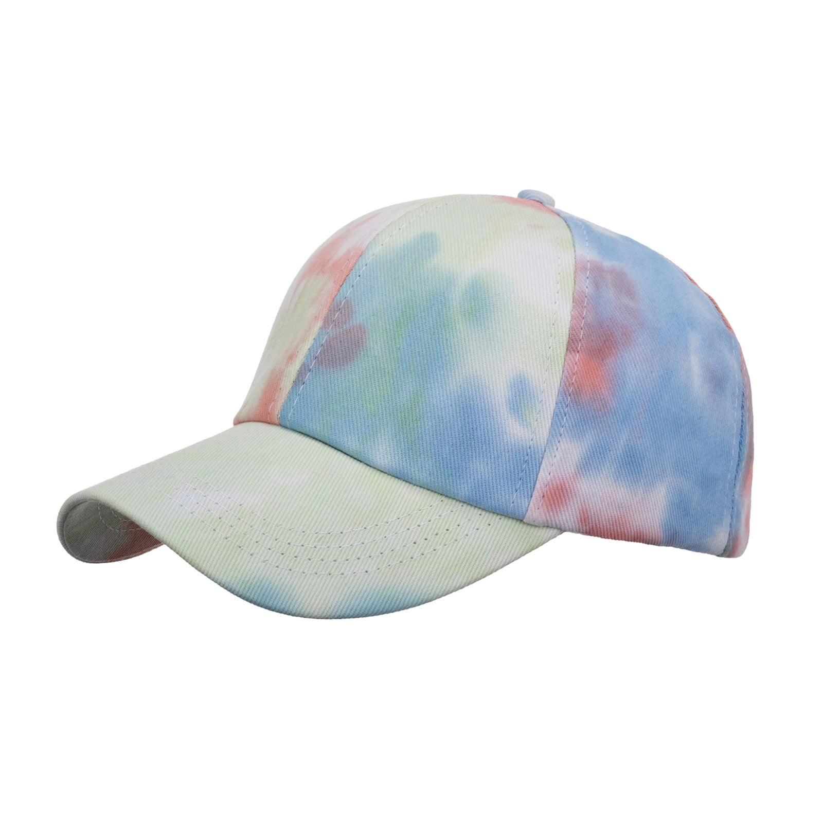 2DXuixsh Flag Baseball Cap Fashion Women Men Sport Gradient Tie Dye Breathable Beach Baseball