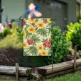 thumbnail image 3 of Ryvnso Tropical Floral Pattern Garden Flag 12x18 Inch Double Sided Seasonal Yard Decoration, 3 of 6