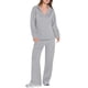 thumbnail image 2 of Conjuntos de Dos Piezas para Mujer, Moda de Otoño 2025, Pantalones Anchos, Conjunto de Estar por Casa, para Viajes y Vacaciones. Gris XXXL, 2 of 9