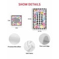 thumbnail image 7 of Easter Eggs Kitchen Dish Towels for Drying Dishes Set of 4, Spring Floral Berry Leaves Botanical Black Plaid Waffle Weave Microfiber Hand Tea Bathroom Towels Quick Dry & Absorbent Towel 15.7x23.6, 7 of 7