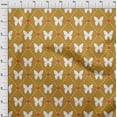 thumbnail image 4 of oneOone Silk Tabby Dark Mustard Fabric Check Fabric For Sewing Printed Craft Fabric By The Yard 42 Inch Wide, 4 of 4