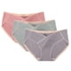thumbnail image 1 of Puntoco Bragas para mujer, cintura alta, 3 piezas, ropa interior de maternidad de algodón de talle bajo y liso, talla grande para mujer, 1 of 2