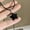 Black, variant on Men Women Natural Stone Pentagram Star Pendant Necklace Collarbone Chain Jewelry-Grey