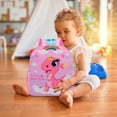 thumbnail image 2 of Matoen Adorable Canvas Mini Backpack - Lightweight & Easy-Clean Design with Adjustable Straps, Spacious Compartment for Daycare & Playtime - Perfect for Youth, 2 of 8
