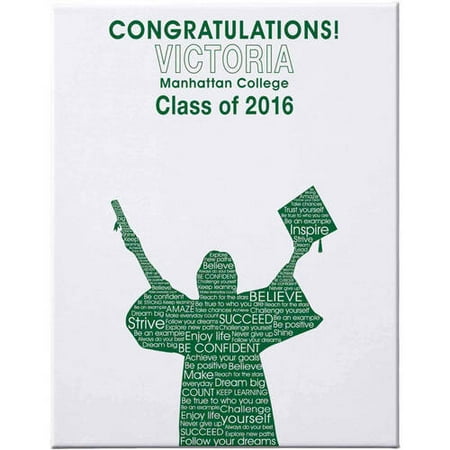 Personalized Graduation Autograph Canvas, 11