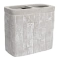 thumbnail image 1 of Set de accesorios de baño Sweet Home Collection, colecciones únicas, modernas, clásicas, contemporáneas, hermosas decoraciones para bañera, ducha y bañera, soporte para cepillos de dientes, Avalon, 1 of 1