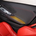 thumbnail image 5 of TINKI Soft Carbon Fiber Interior Door Armrest Panel Trim Cover Compatible with Chevrolet Corvette C8 Stingray 2020-2023, Car Door Armrest Panel Decoration Sticker, 5 of 12