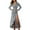 Grey%GC100, variant on SJLDQY Womens Bodycon Dress Long Sleeve Maxi Dresses for Women A Line Solid Color 2026 Elegant Classy Carnival Party Club Sundress
