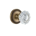 thumbnail image 7 of Grandeur Newver_Prv_234 Newport Solid Brass Rose Privacy Door Knob Set - Nickel, 7 of 7