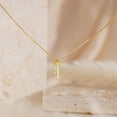 thumbnail image 5 of Gold Necklace for Women Trendy, Dainty Gold Bow Necklace 14K Gold Plated Necklace Cute Bow Pendant Necklace Simple CZ Bead Bow Chain Choker Necklaces for Women Gold Jewelry Christmas Gifts, 5 of 11