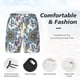 thumbnail image 3 of Fotbe Flowers and Butterflies Traje de Baño para Hombre – Shorts de Natación de Secado Rápido con Forro y Bolsillos-Small, 3 of 6