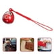 thumbnail image 3 of Colgante de campana estilo Daruma de estilo japonés, adorno de llave japonesa, colgante de llavero, 3 of 8