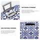 thumbnail image 3 of Fotbe Blue And White Porcelain Chinaware Funda Protectora para Equipaje, Antirrayones y Resistente a la Suciedad, Compatible con Maletas de 18 a 32 Pulgadas-Small, 3 of 7