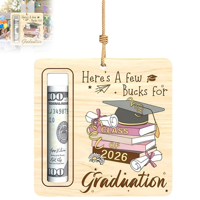 zhangmingg Graduation Keepsake Holder Display for Graduate Celebration Party Desk Ornament with Card