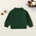 thumbnail image 5 of Younger Tree Baby Boy Sweater Toddler Fall Knit V Neck Pullover Long Sleeve Top Sweatshirt Clothes for 18-24 Months, 5 of 8