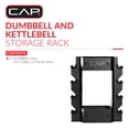 thumbnail image 2 of CAP Dumbbell and Kettle Bell Storage Rack, 2 of 7