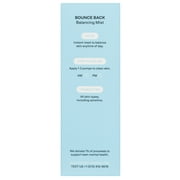 Bubble Skincare Bounce Back Refreshing Toner Spray for All Skin Types 1.8 fl oz / 55ml