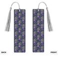 thumbnail image 2 of Kdxio Lavender Flowers Print Metal Tassel Bookmarks,Perfect Gift for Art Lovers and Bookworms Metal Bookmarks for Women, 2 of 8