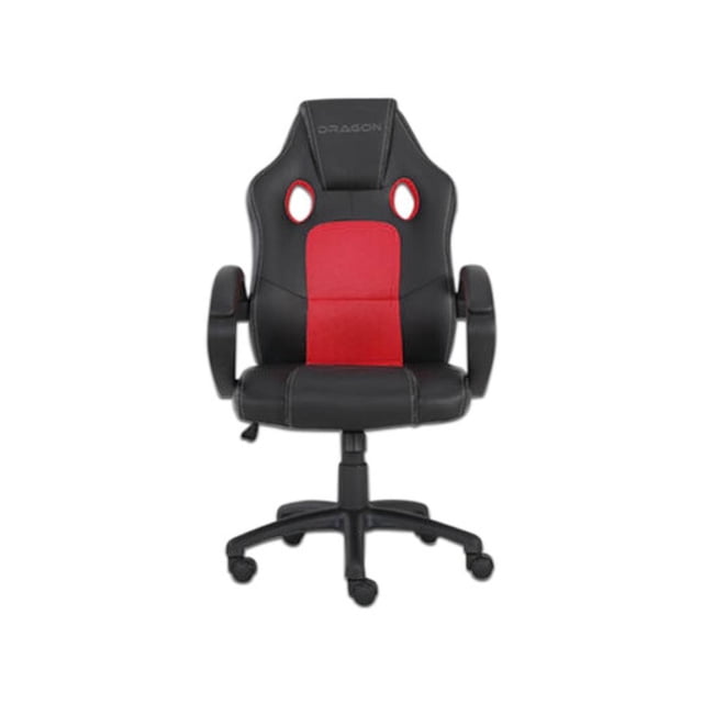 Silla Gamer Nextep Dragon Modelo Shenron Ergonomica Ajustable Color Rojo/Negro